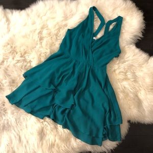 Teal Party Dress